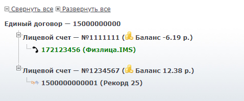 Старая версия ЛК