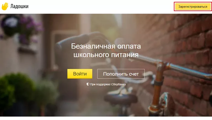 Ладошка детский личный кабинет