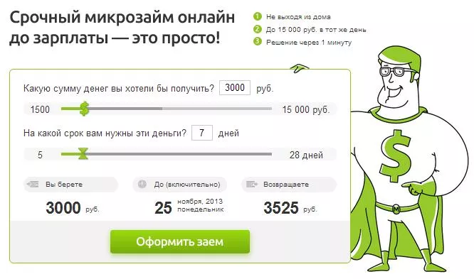 Личный кабинет MoneyMen