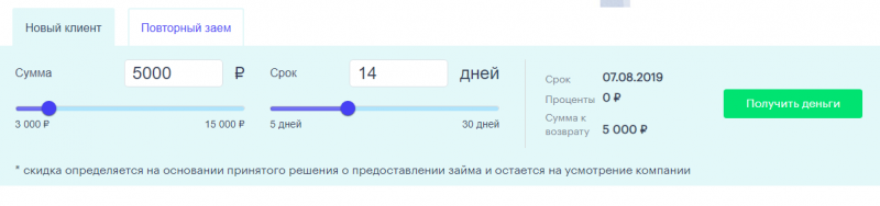 Личный кабинет Moneza Online