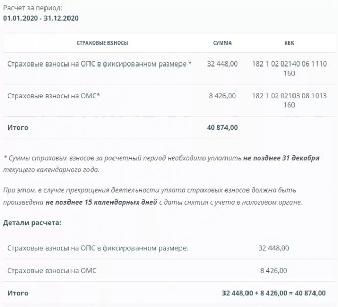 Лицевой счет налогоплательщика юридического лица