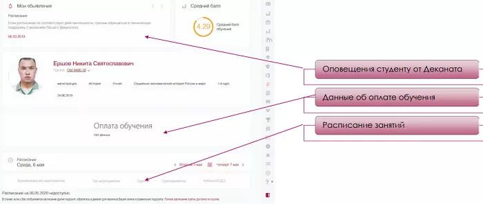 Личный кабинет РАНХиГС