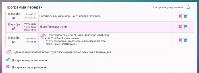 Личный кабинет Ритмовремя ТВ