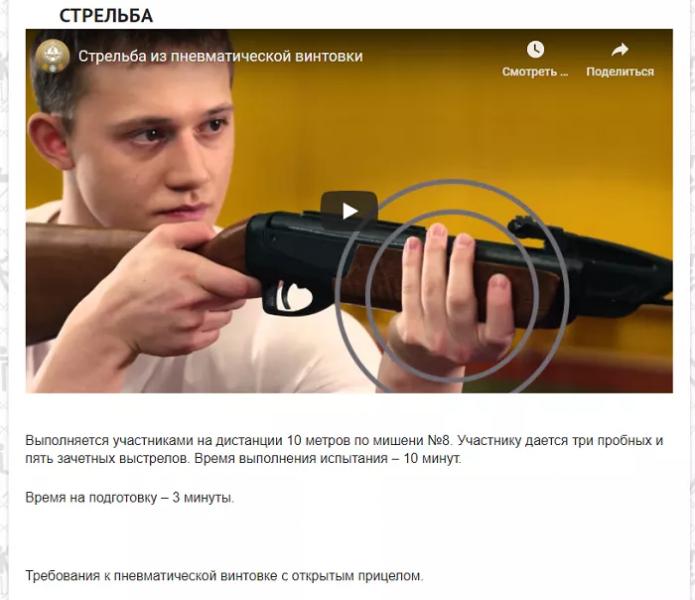 Личный кабинет ВФСК ГТО